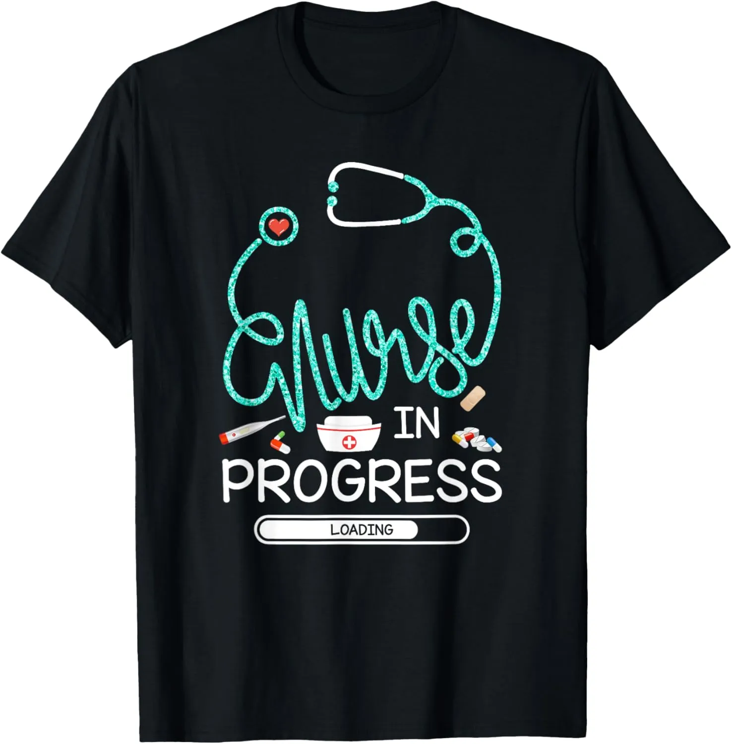 Nurse In Progress T Shirt Nursing Student Future Nurse Life T-Shirt