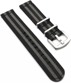 Nylon Watch Strap, Nylon Strap 18mm 20mm 22mm Quick Release Spring Military Watchband Accessories Replacement Bracelet Canvas Watch Bands