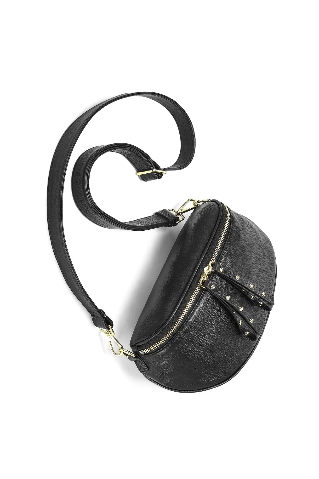 Obsessed Leather Strap Bag