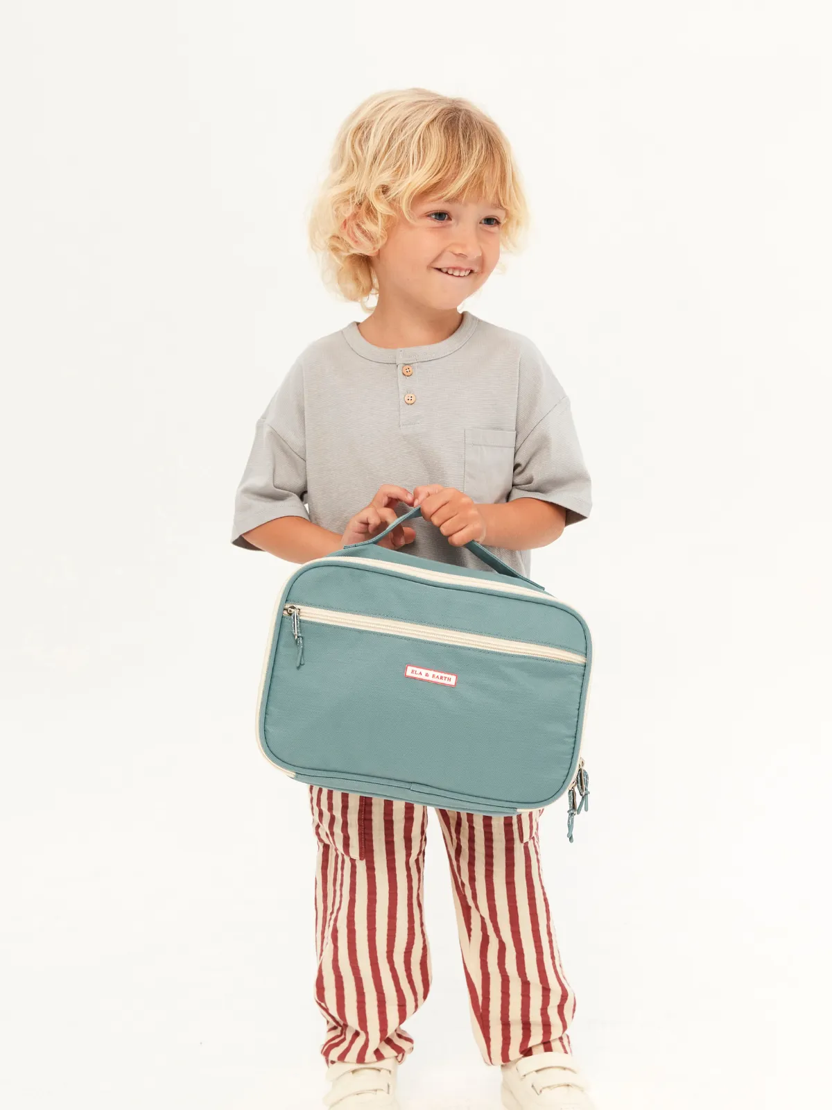 Ocean Blue - Arlo Kids Lunch Bag