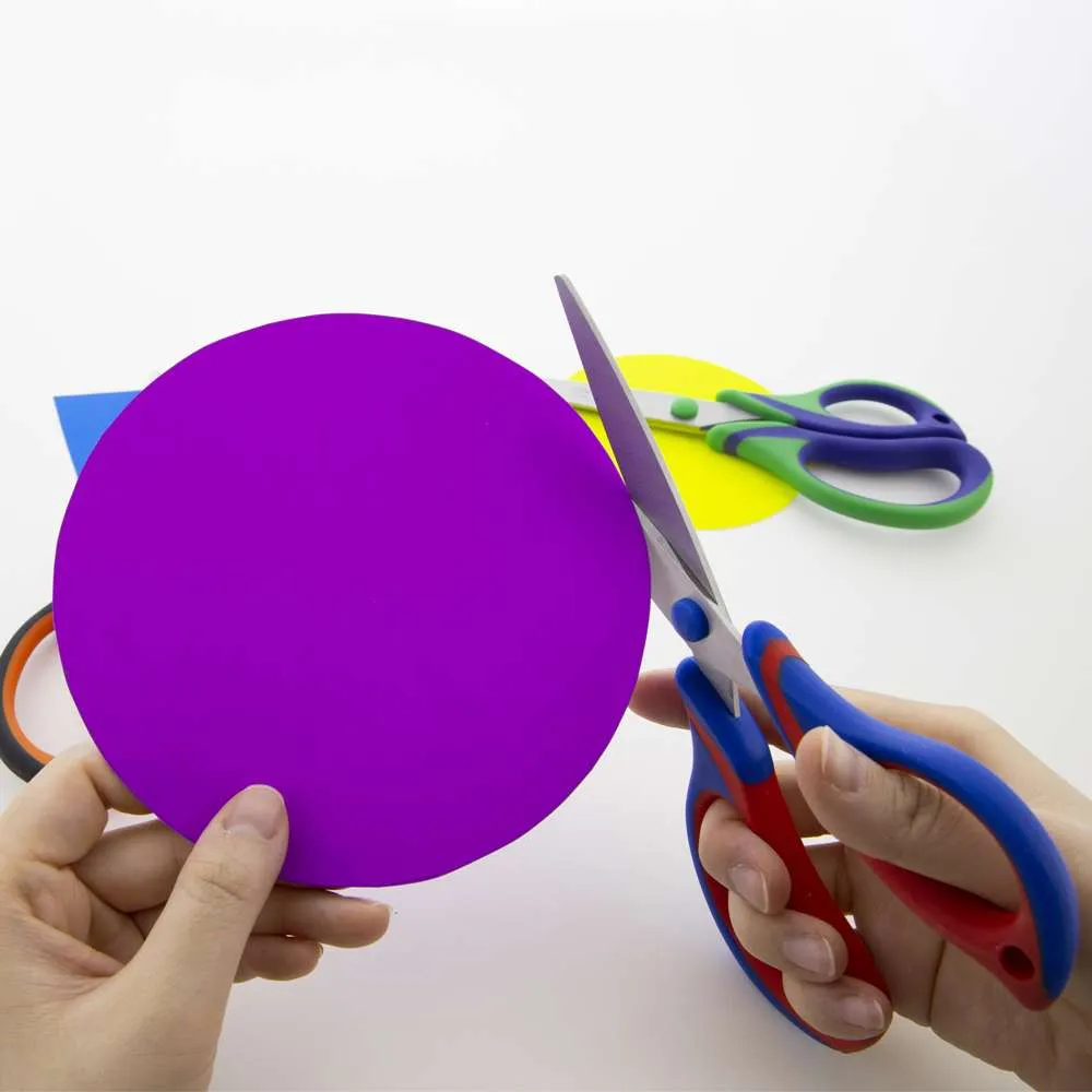Office Scissors 8" Two-Tone Soft Grip