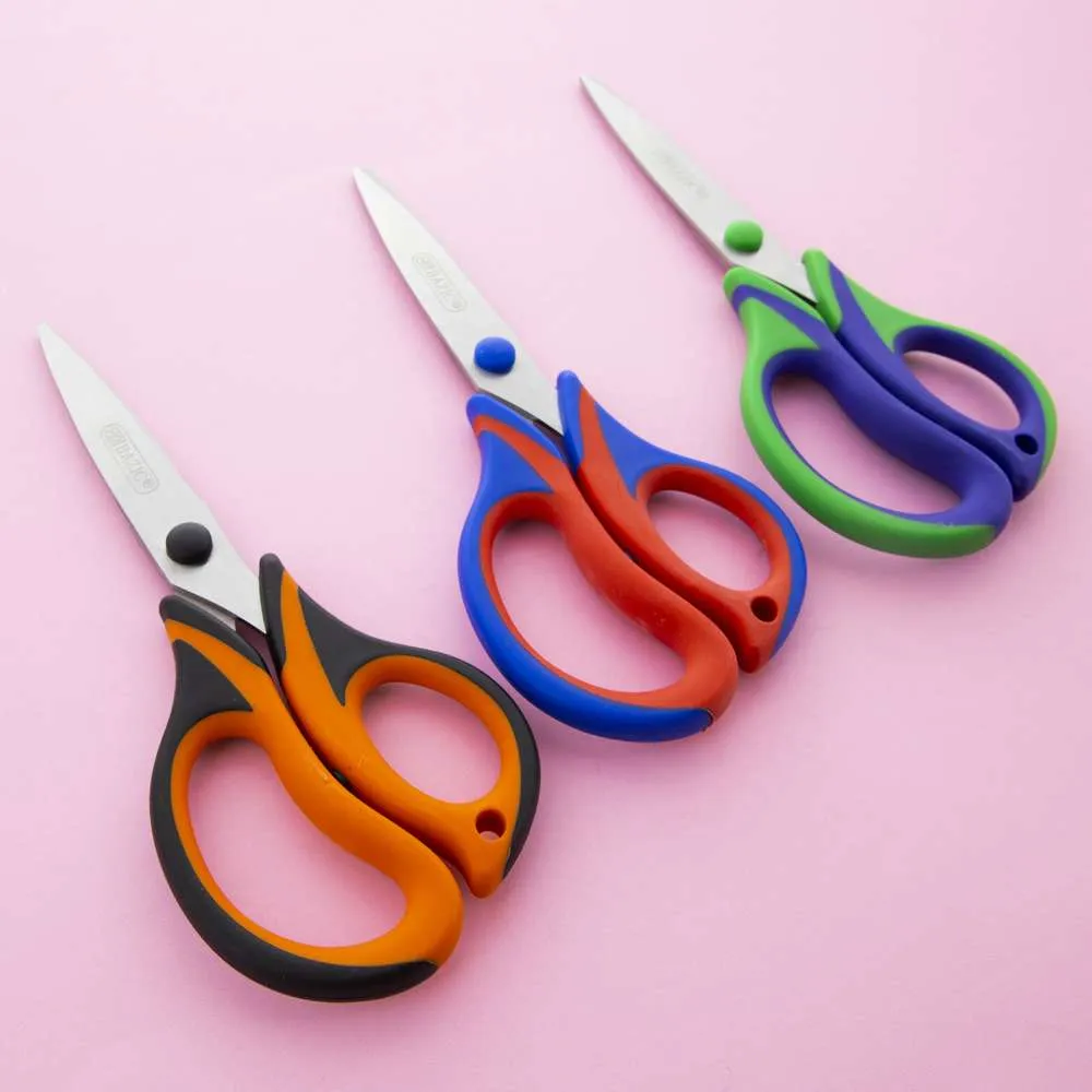 Office Scissors 8" Two-Tone Soft Grip