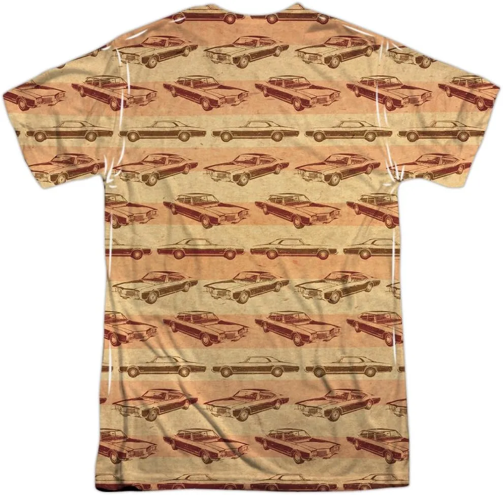 Oldsmobile Delta 88 Unisex Adult Sublimated Halloween Costume T Shirt (Front/Back)