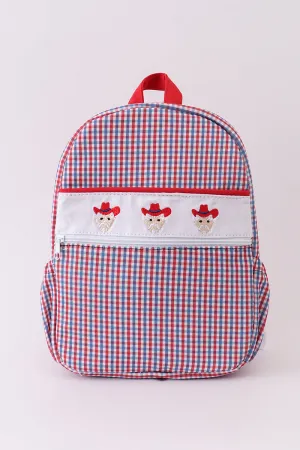 Ole Miss embroidery boy schoolbag