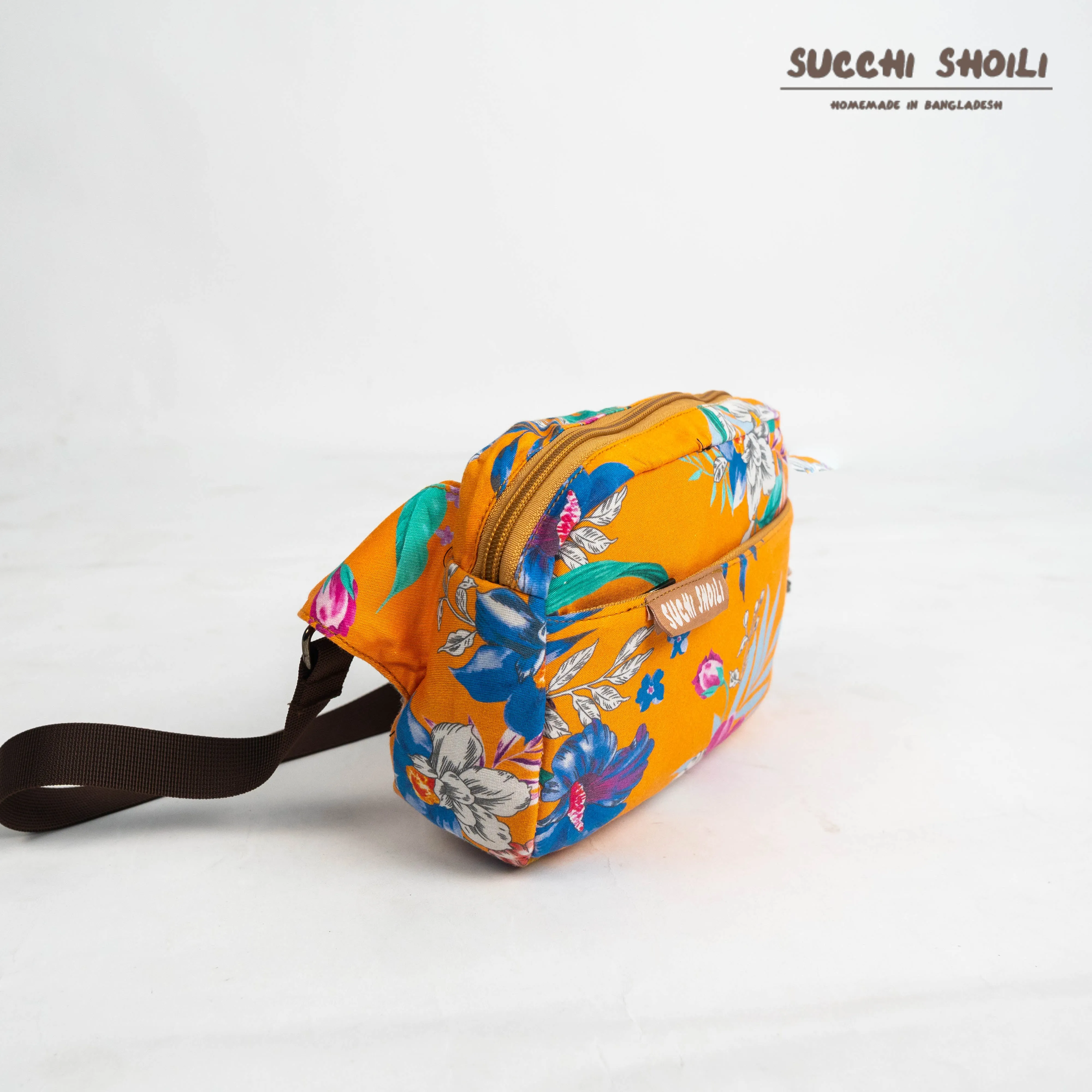 Orange Blue Nova Fanny Pack