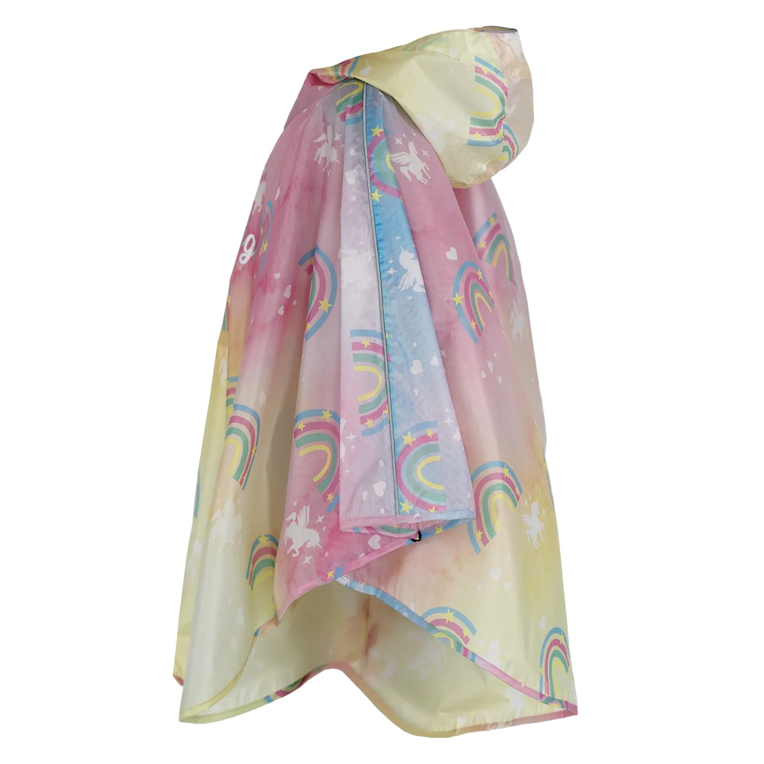 Outdoor Rain pončo Unicorn size S (110 -130 cm)
