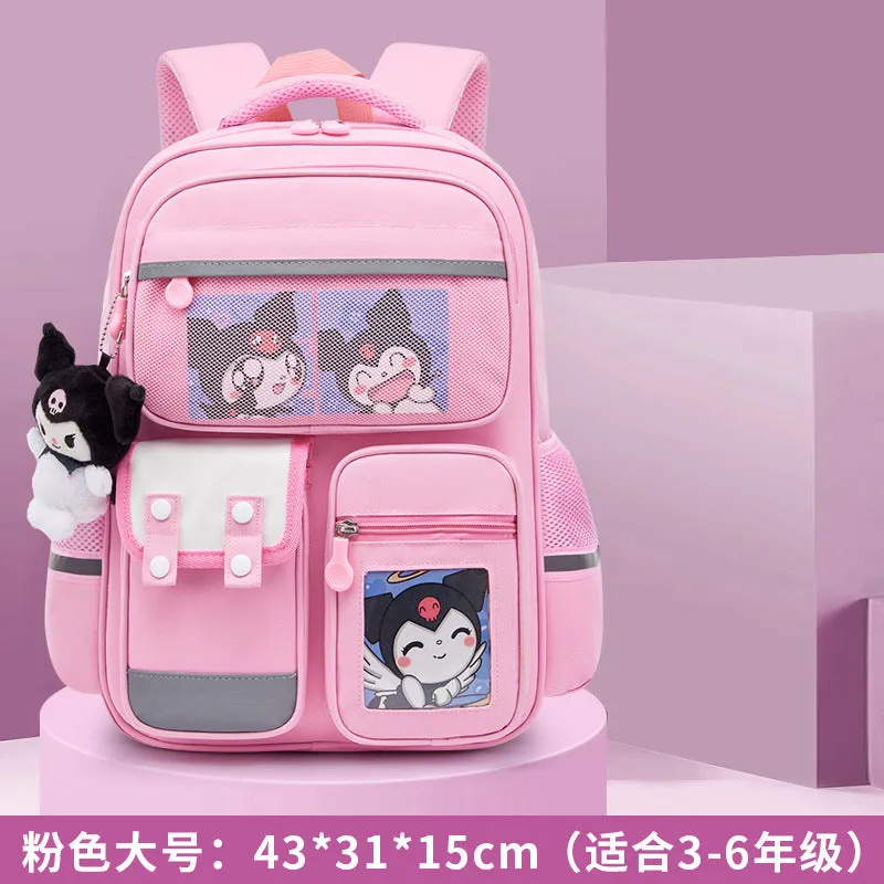 Oxford Waterproof School Bag for Primary Students