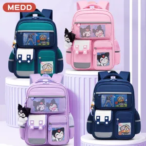 Oxford Waterproof School Bag for Primary Students