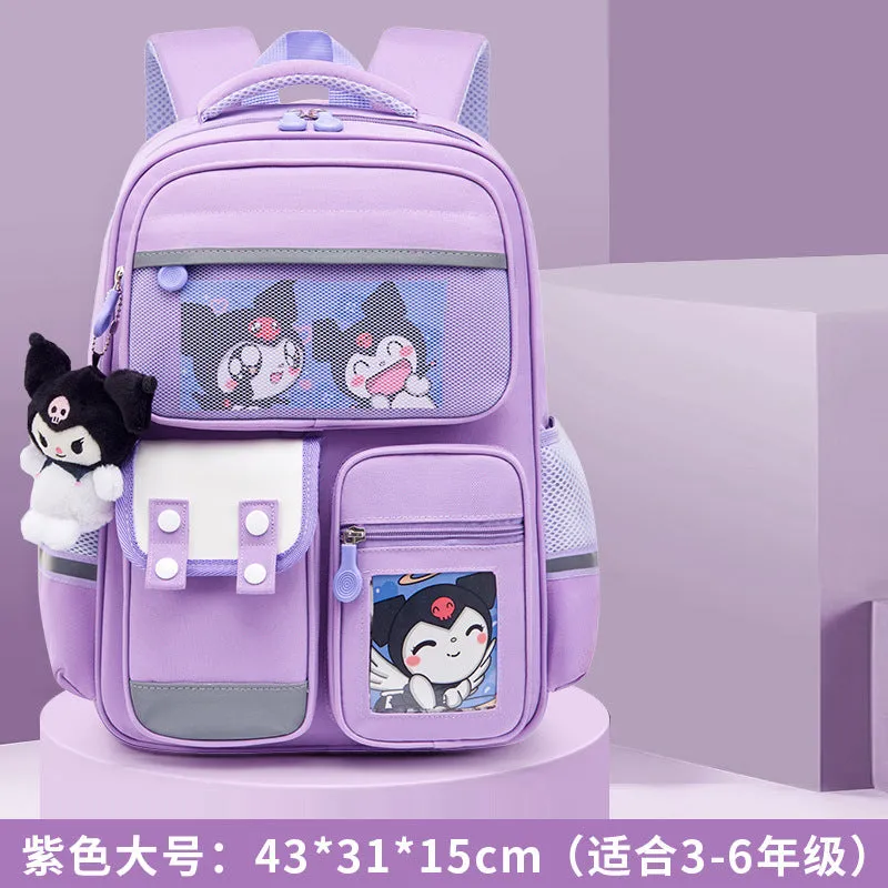 Oxford Waterproof School Bag for Primary Students