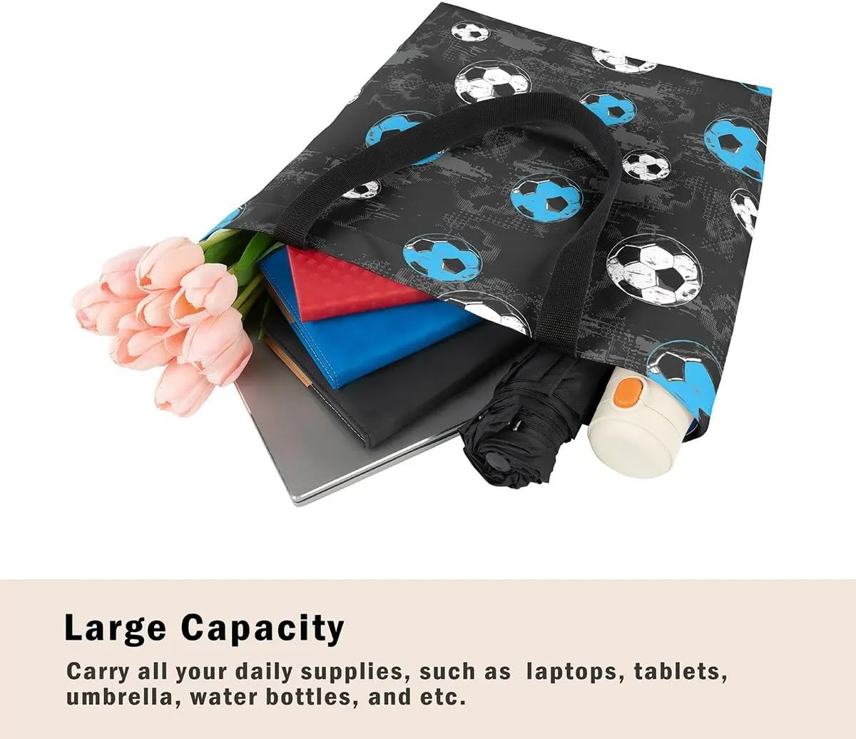 Papaya Canvas Tote Bag for Women,Tropical Fruit Shoulder Bag Green Leaves Leaf Cute Reusable Cloth Cotton Bags