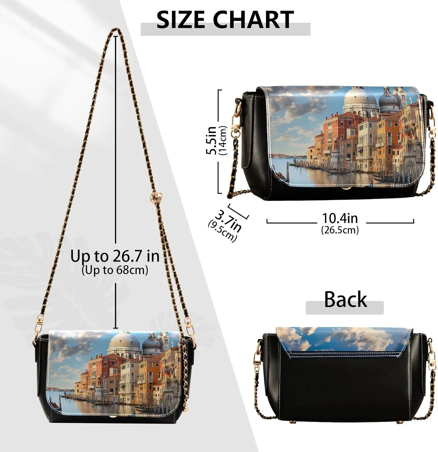 Parrot with Leaves and Flowers Women Leather Crossbody Bag, Crossbody Bags for Women, Zipper Shoulder Bag