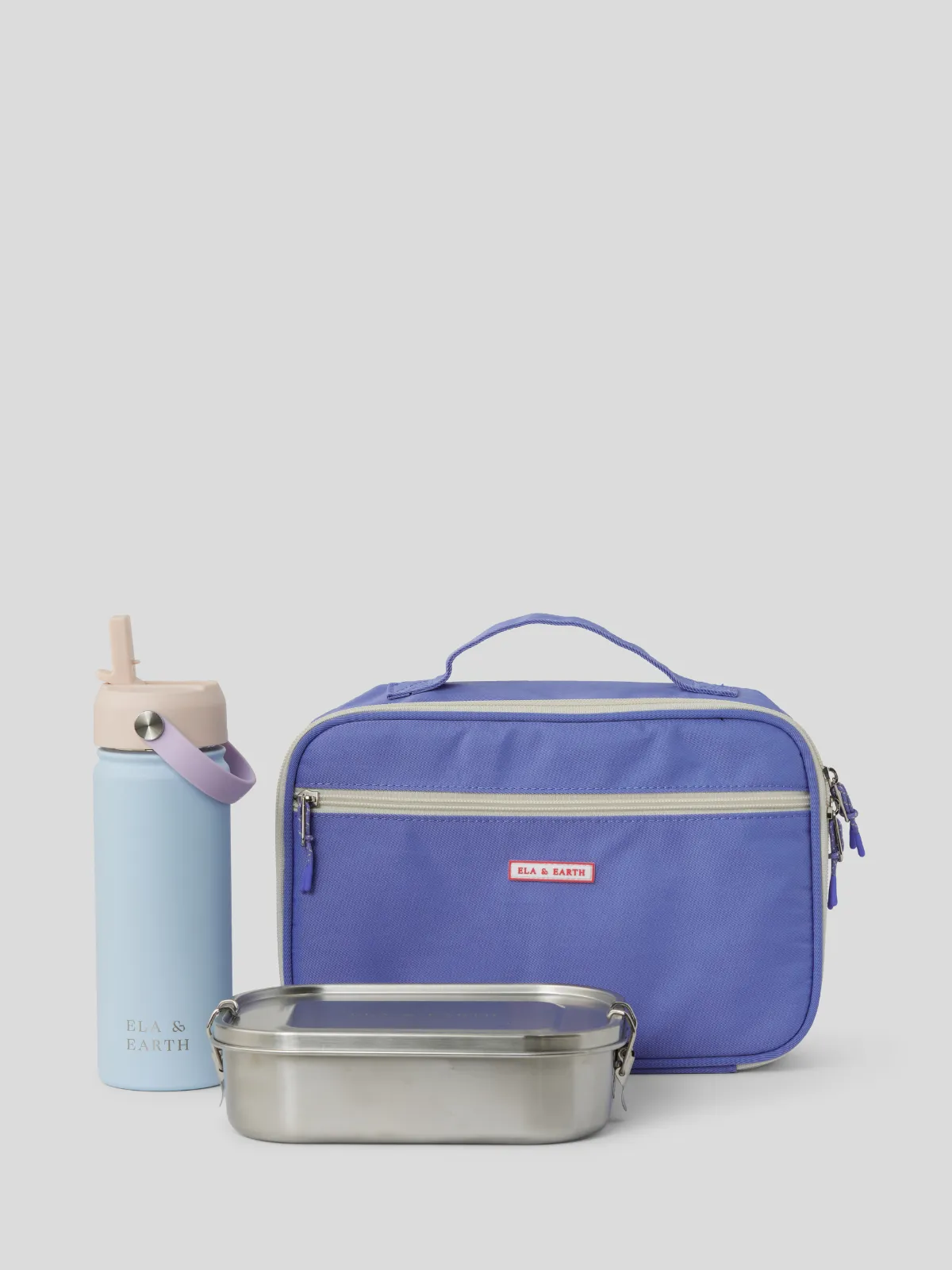 Periwinkle - Arlo Kids Lunchware Set