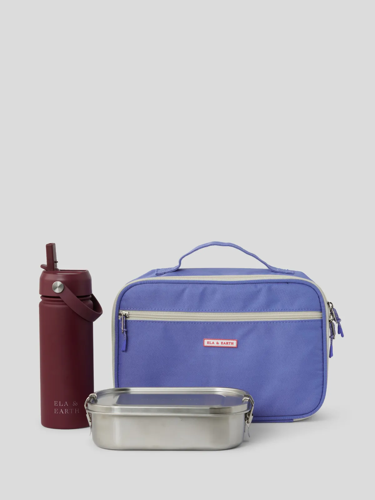 Periwinkle - Arlo Kids Lunchware Set