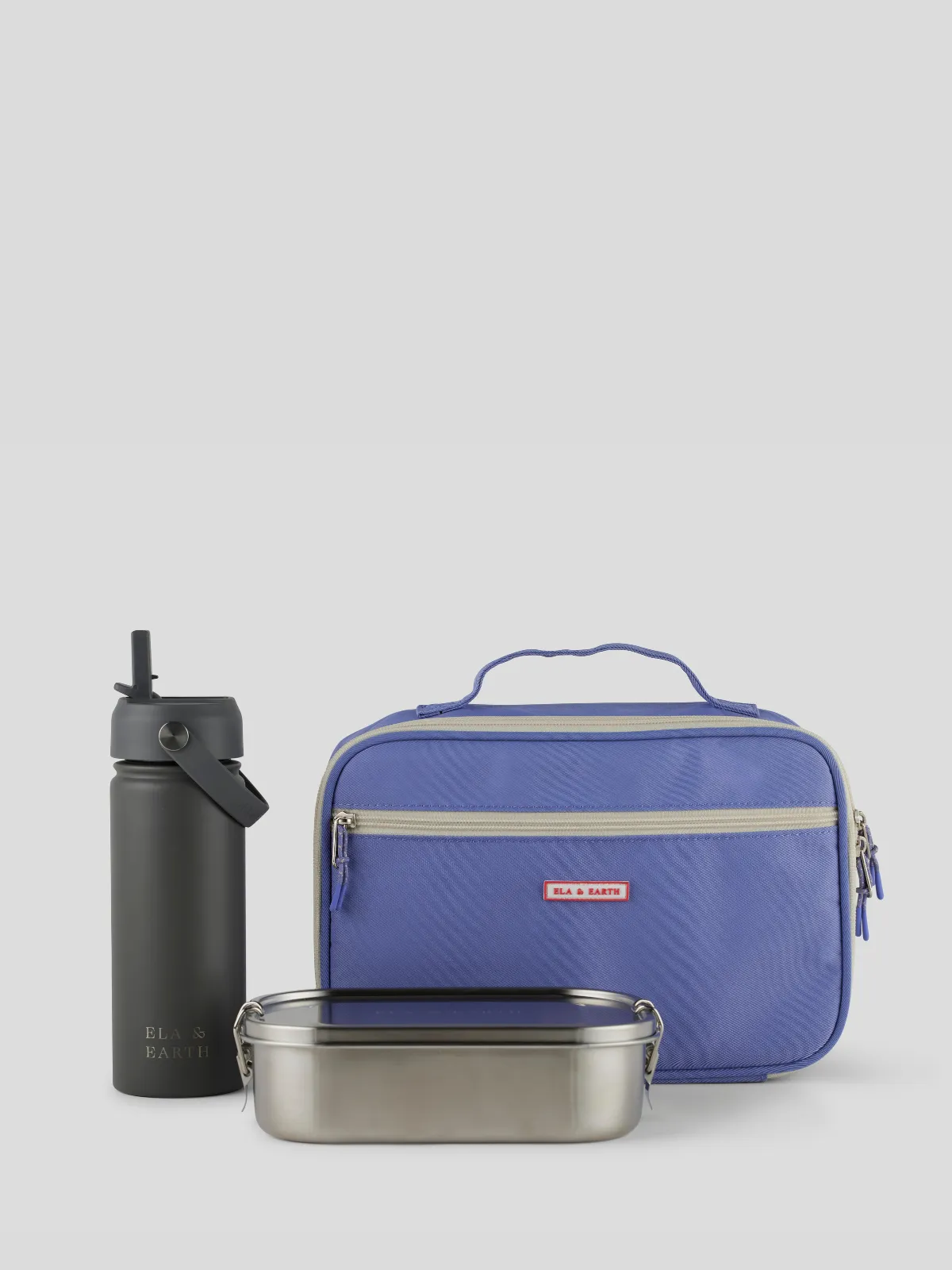 Periwinkle - Arlo Kids Lunchware Set