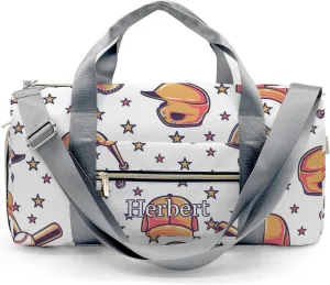 Personalized Baseball Stars Custom Multi-functional Travel Bag, Unisex Portable Duffel Bag, Short Distance Travel Assistant