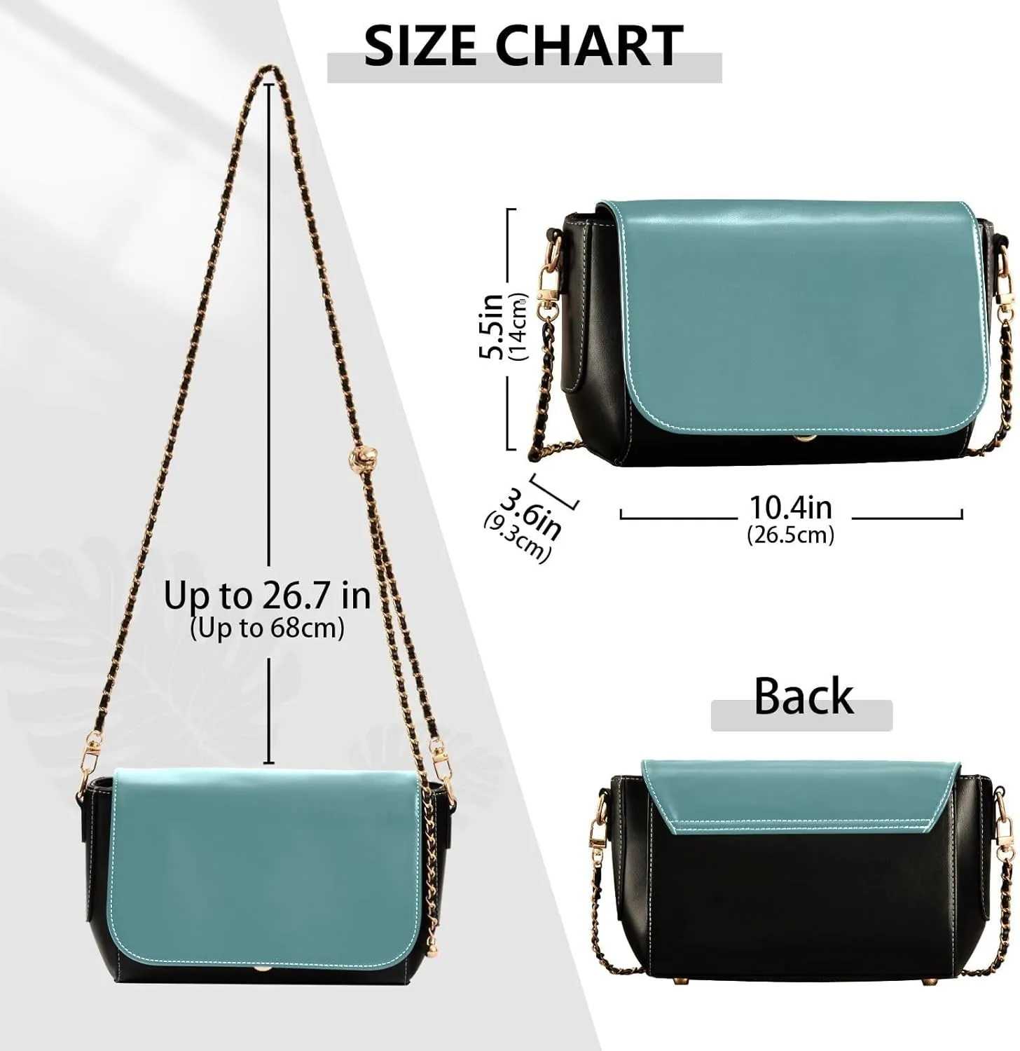 Personalized Custom Crossbody Bags For Women PU Leather Purse Handbag 208001