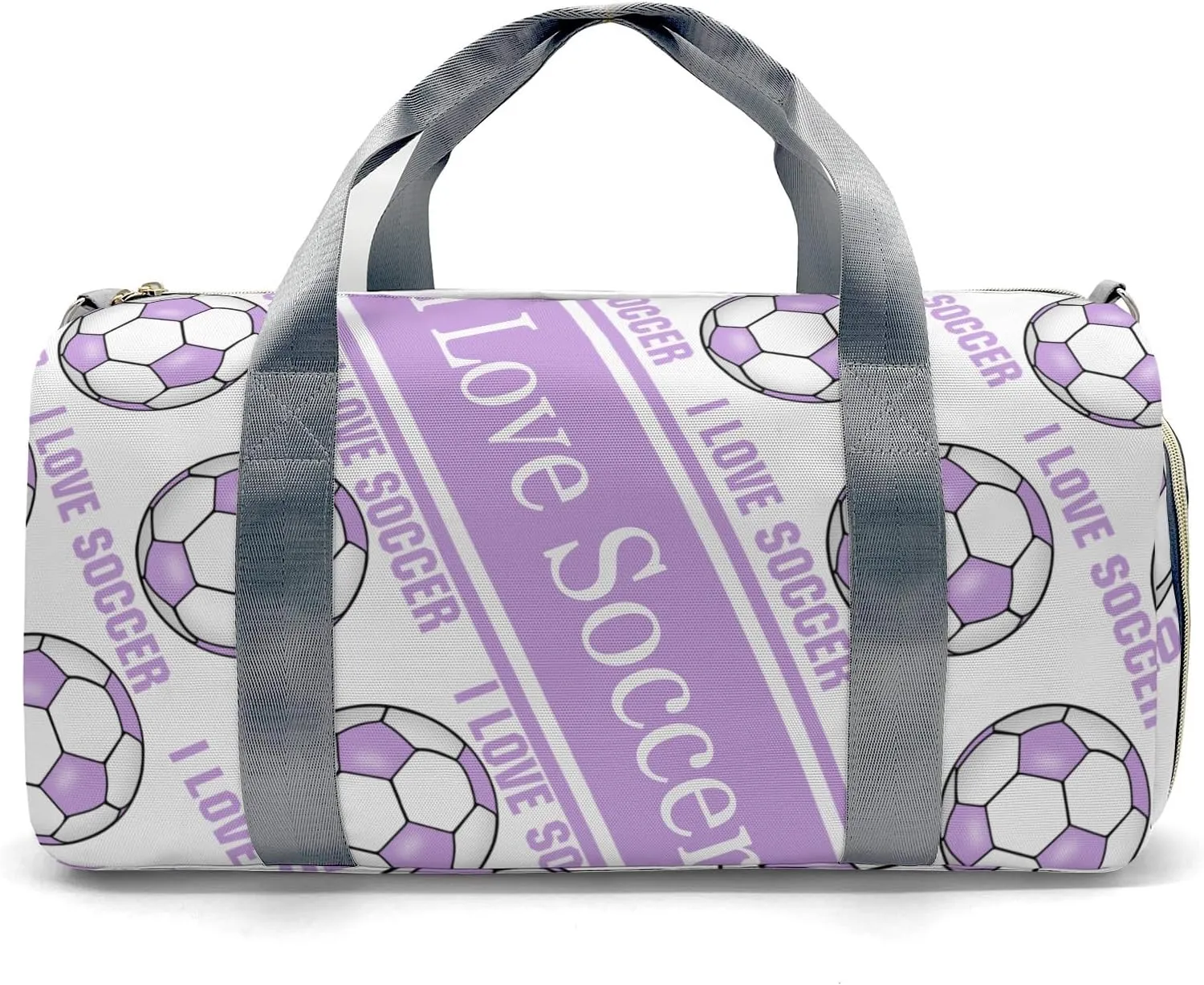 Personalized Soccer Custom Multi-functional Travel Bag, Unisex Portable Duffel Bag, Short Distance Travel Assistant