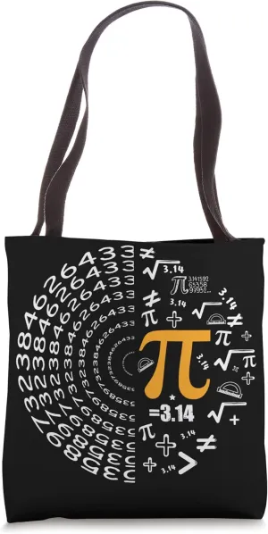 Pi Day Ruler March 14 Math Teacher Professor Tote Bag