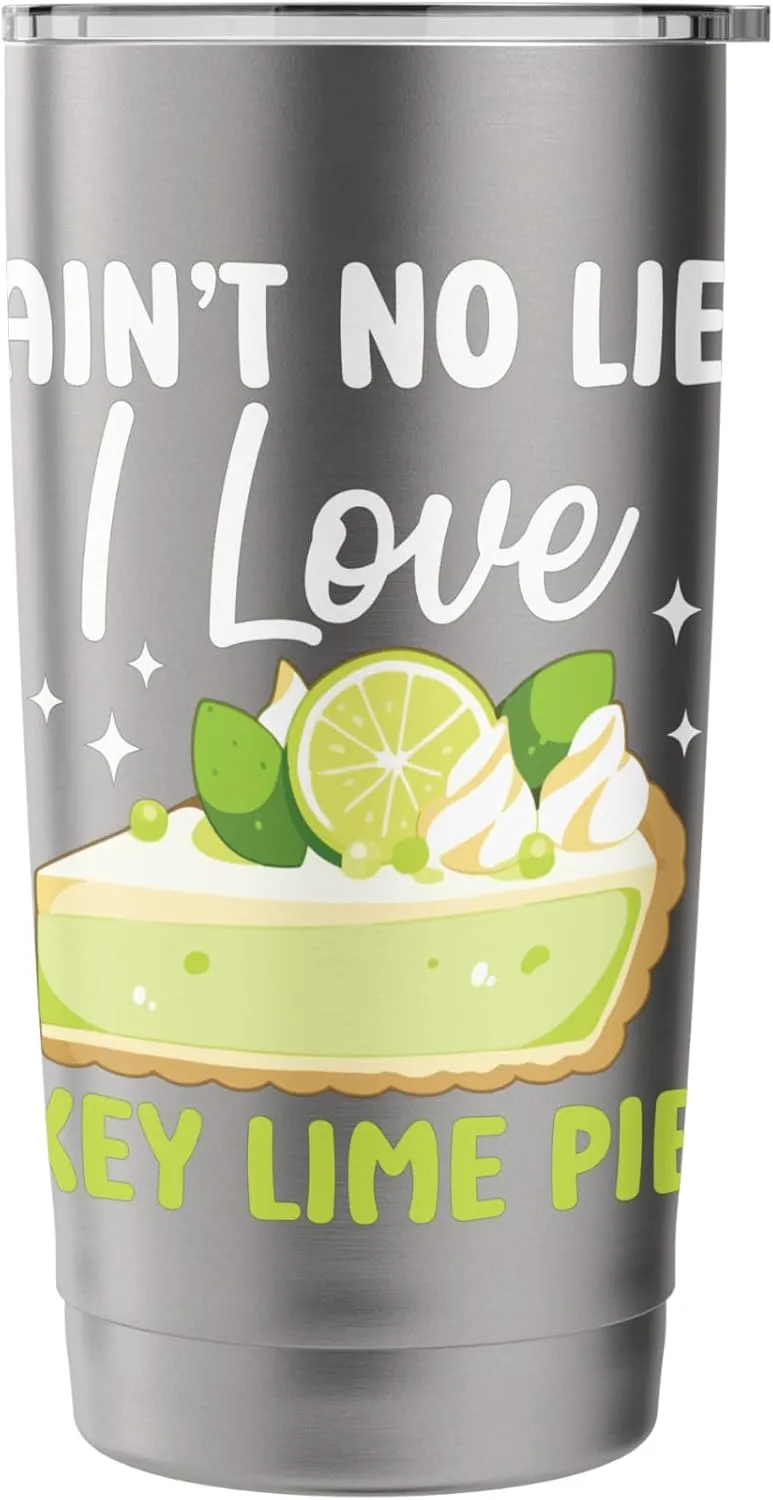 Pie Dessert Florida Dessert I Love Food Lover Florida Pie Stainless Steel Insulated Tumbler