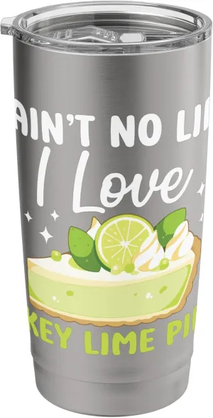 Pie Dessert Florida Dessert I Love Food Lover Florida Pie Stainless Steel Insulated Tumbler