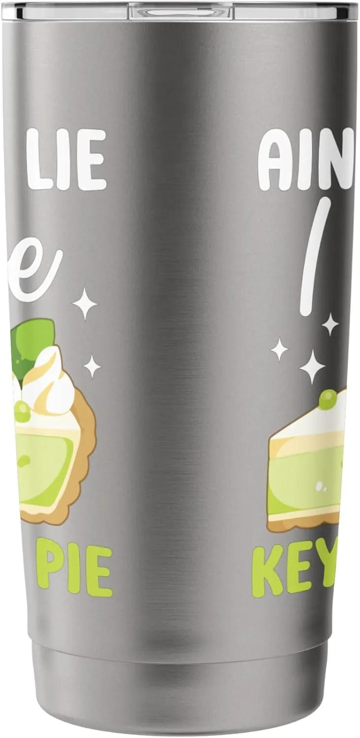 Pie Dessert Florida Dessert I Love Food Lover Florida Pie Stainless Steel Insulated Tumbler