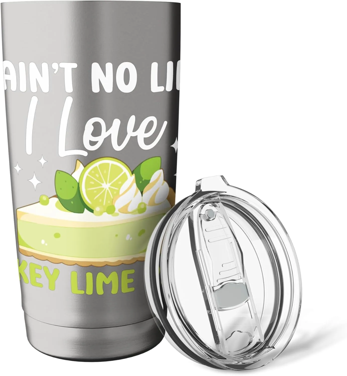 Pie Dessert Florida Dessert I Love Food Lover Florida Pie Stainless Steel Insulated Tumbler