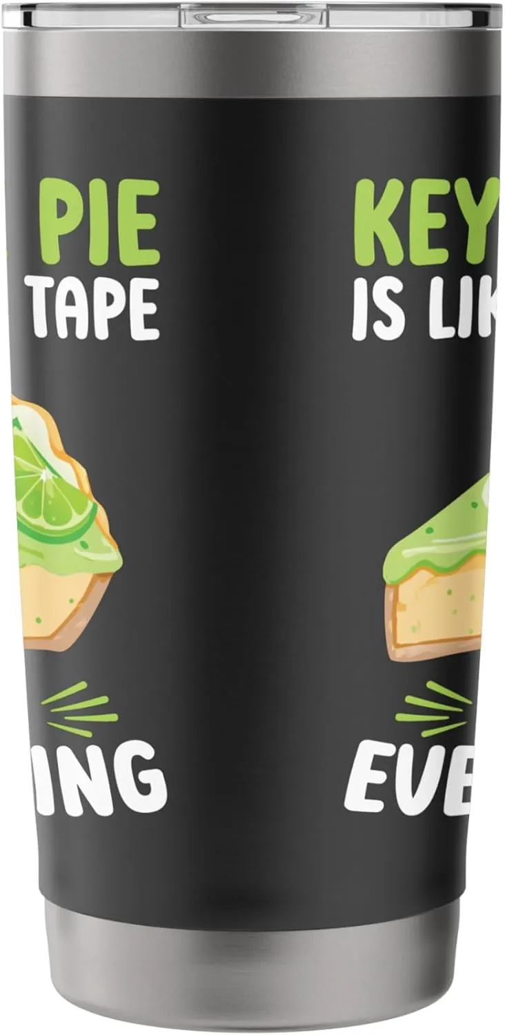 Pie Recipe Duct Tape West Florida Dessert Key Lime Pie Stainless Steel Insulated Tumbler