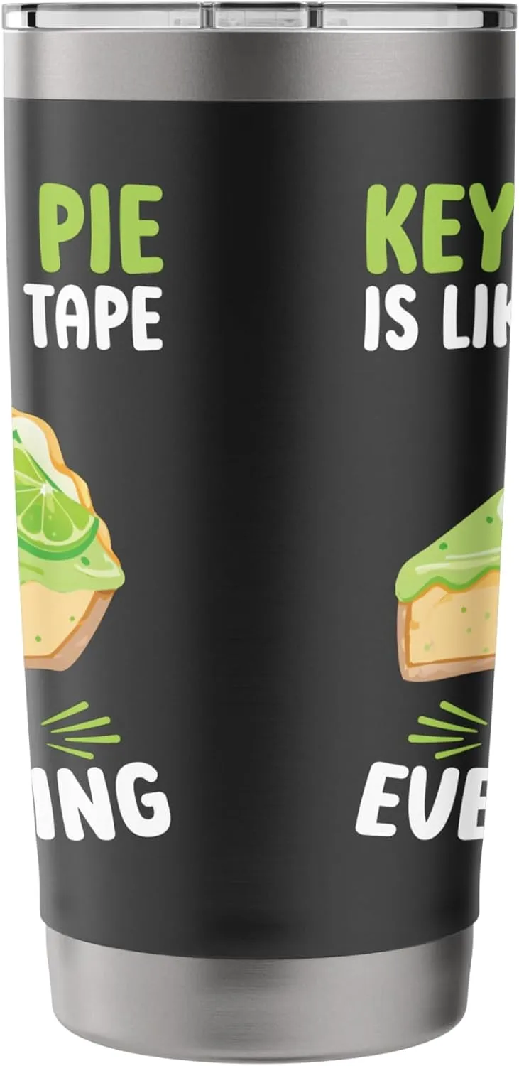 Pie Recipe Duct Tape West Florida Dessert Key Lime Pie Stainless Steel Insulated Tumbler