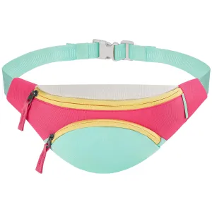 Pink & Teal Fanny Pack