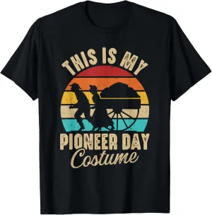 Pioneer Day Decorations Boys This Is My Pioneer Day Costume T-Shirt