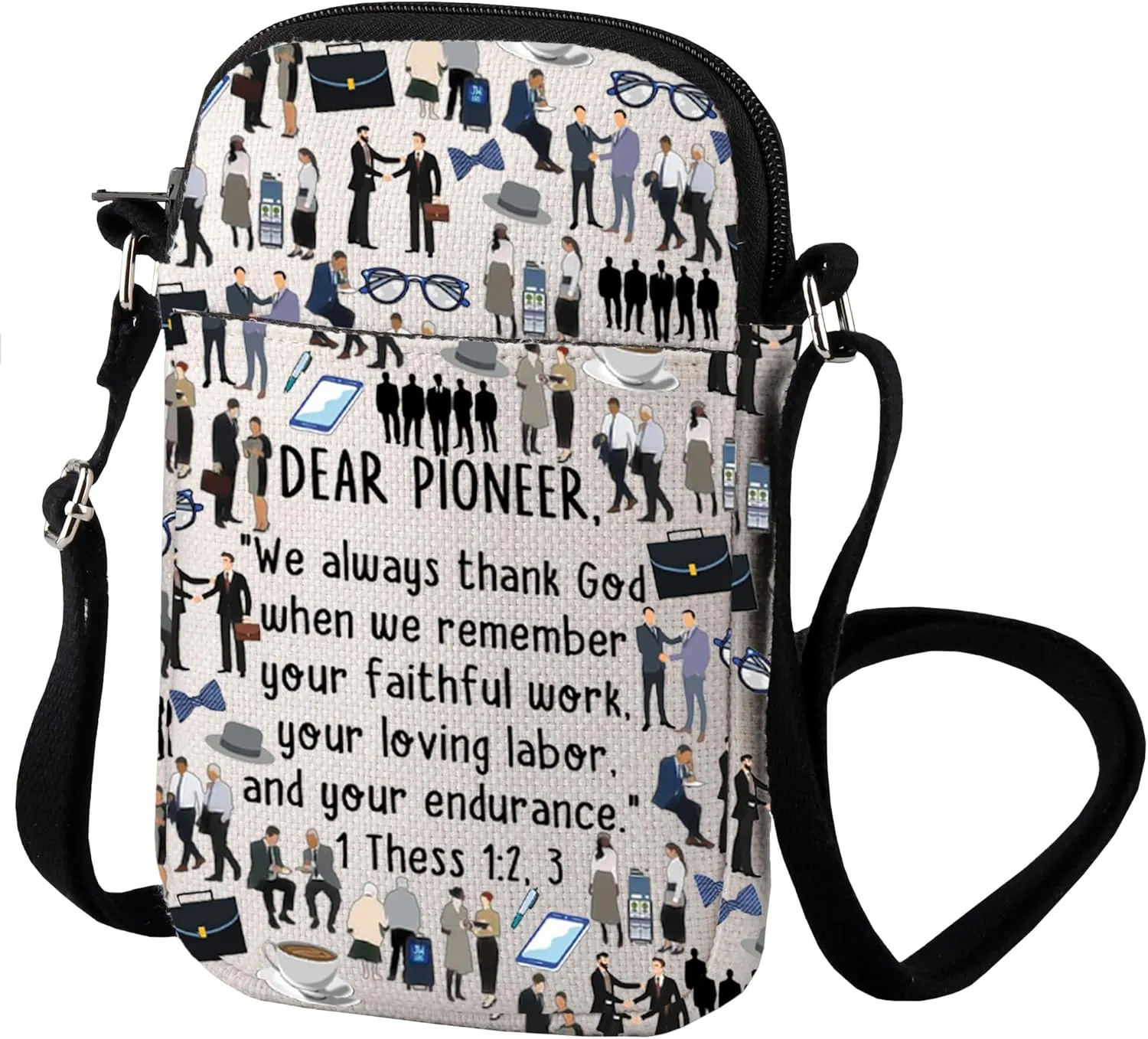Pioneer Gifts JW Bag JW Pioneers Crossbody Bag Elder Thank You Gift Pioneers Life Precursores Pioner Pride
