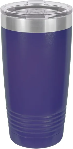 Polar Camel 20 oz. Stainless Steel Vacuum Insulated Tumbler (Purple)