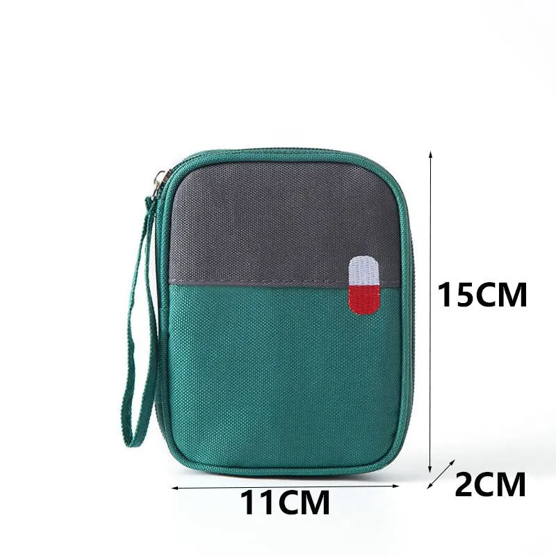 Portable First Aid Medical Kit Travel Outdoor Camping Useful Mini Medicine Storage Bag Camping Emergency Survival Bag Pill Case