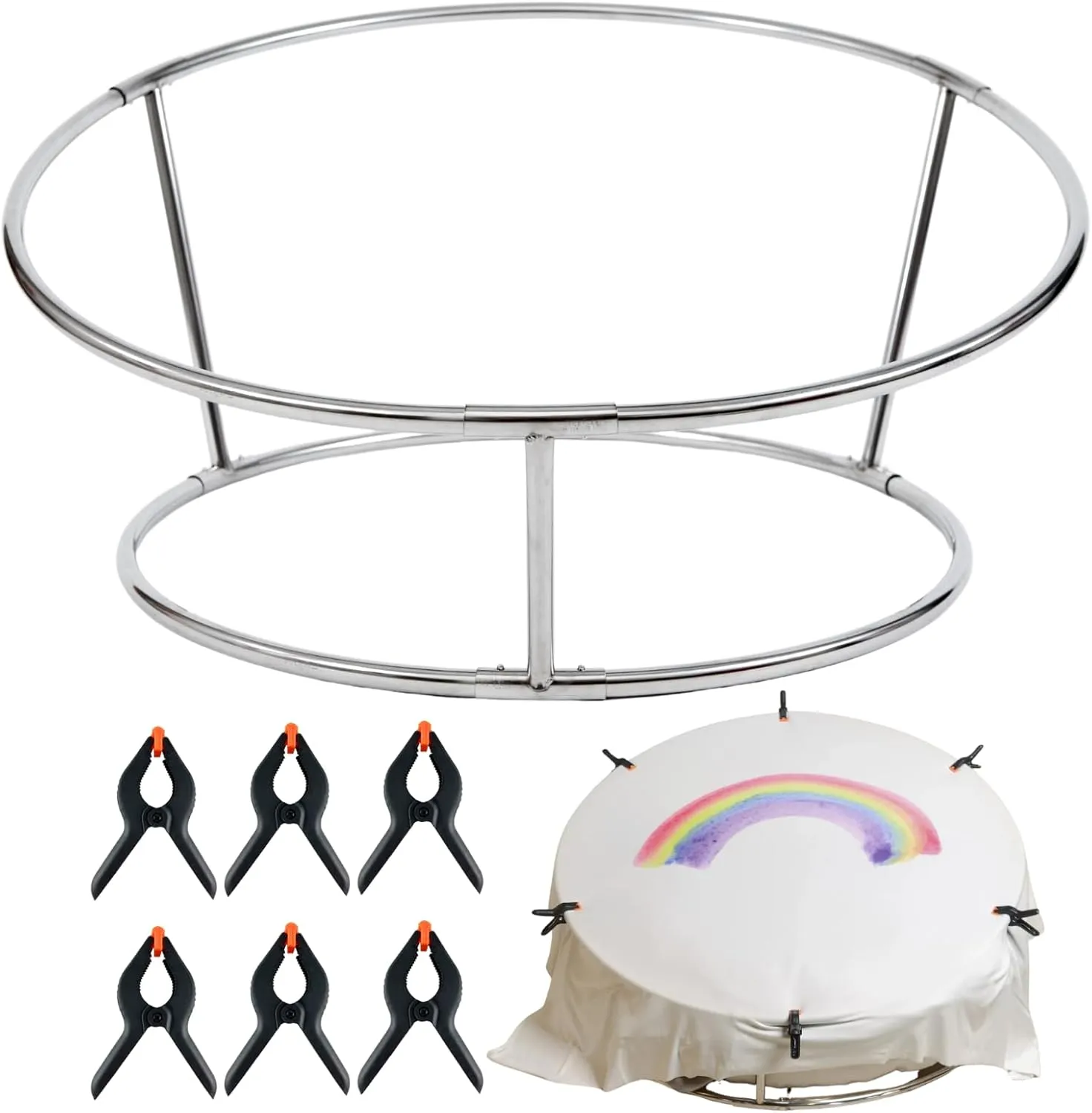 Posing Table for Newborn Photography Baby Photoshoot Backdrop Stand with 6 Clamps Beanbag Backdrop Blanket Frame Background Station Travel Stand Pack Quick Assembly for Easy Storage/Studio