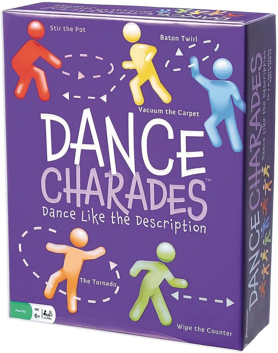 Pressman Dance Charades Game: Can Be Played with Included CD, Alexa Skills or Google Assistant