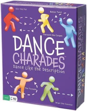 Pressman Dance Charades Game: Can Be Played with Included CD, Alexa Skills or Google Assistant