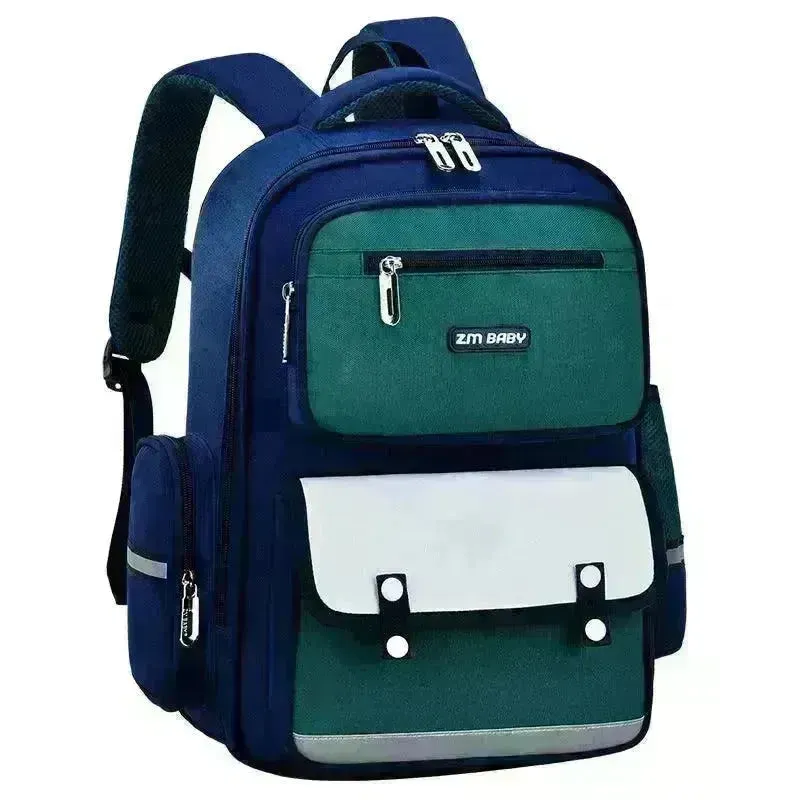 Primary School Student Schoolbag Male Grade 1-3-6 Portable Burden Alleviation Large Capacity Children's Schoolbag Backpack