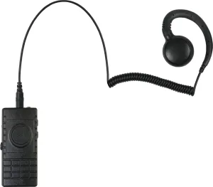 PRYMEBLU® BTH-300-MAX is Multi-Functional Bluetooth Lapel Microphone for Two-Way radios, cellphones, and Tablets for PoC Apps (BTH-300-MAX-KIT4 with SWILVEL G-Hook Style & Lapel MIC)