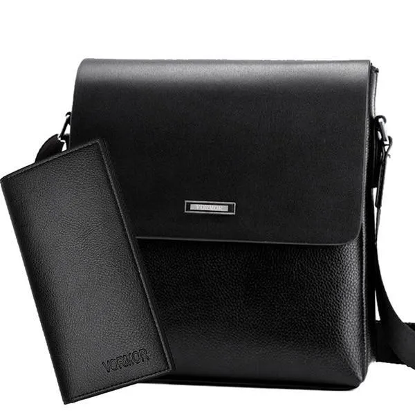 PU Leather Crossbody Bags for Men