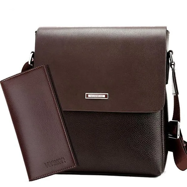 PU Leather Crossbody Bags for Men