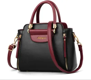 PU Leather Crossbody/Handbag (Black)