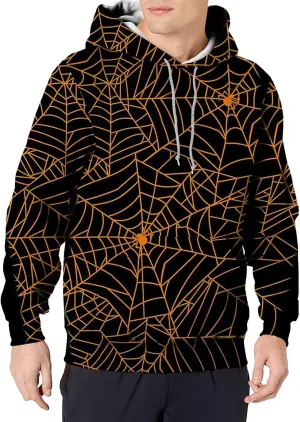 Pumpkin Sweatshirts For Men Sleeved Hoodie Halloween Sweaters Men Halloween Hoodie Mens Halloween Horror Hoodie