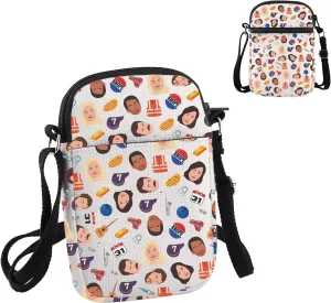 PWHAOO TV Show Inspired Gift Mouse Rat Crossbody Bag TV Fan Travel Bag Cosplay Merch