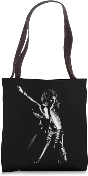 Queen Singer Freddie Mercury Live Wembley By Simon Fowler Tote Bag