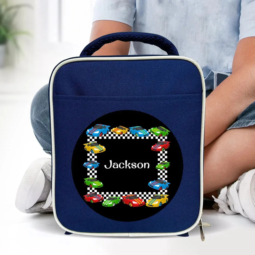 Race Cars Lunch Bag