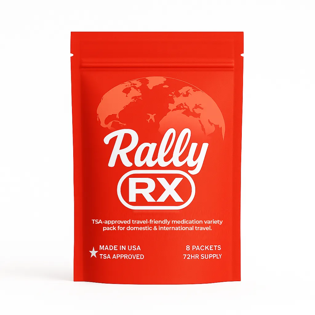 Rally RX™ Travel Medicine Kit