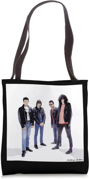 Ramones & Clement Burke Band Shoot By George DuBose Tote Bag