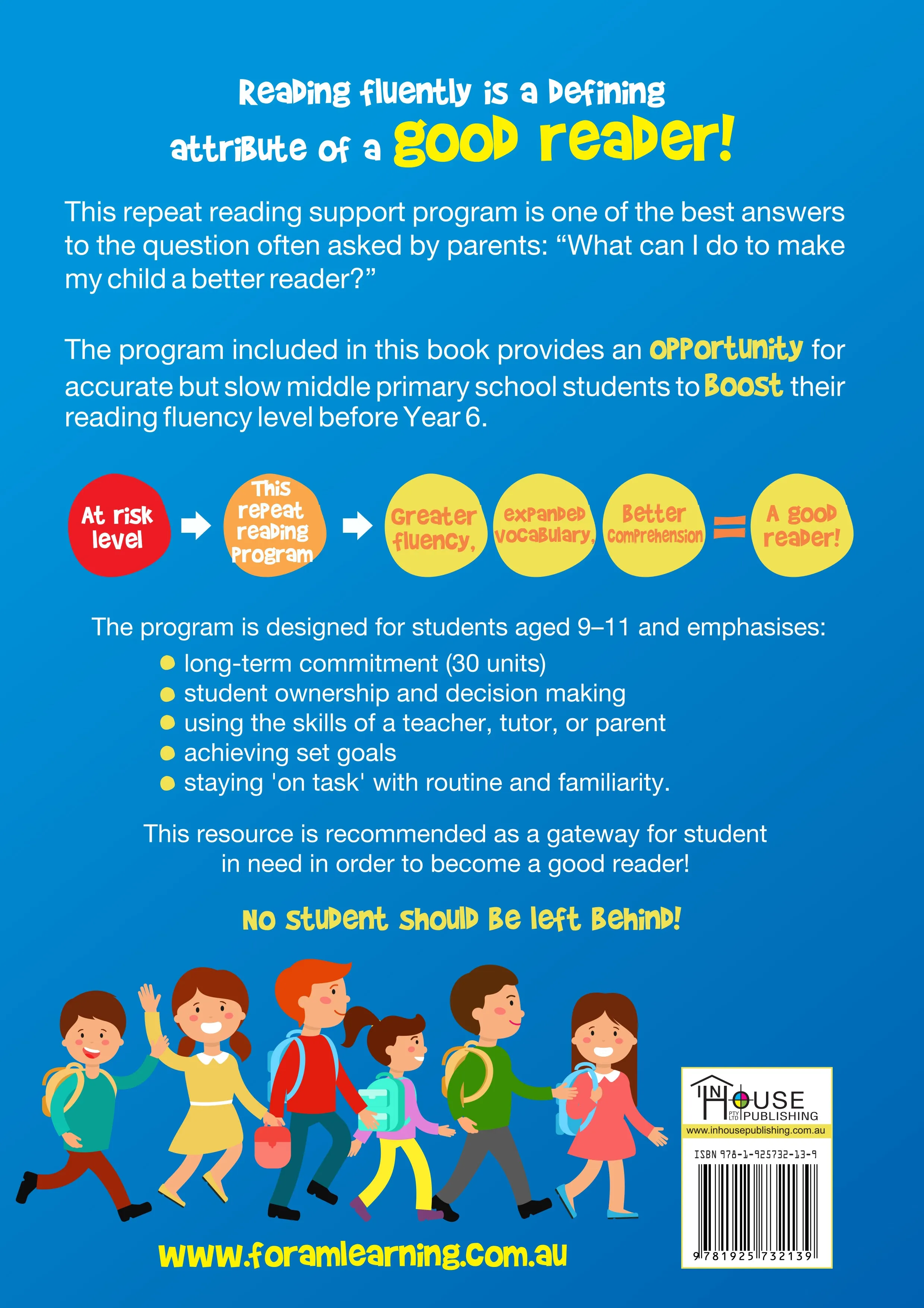Reading Fluency: A Repeat Reading Support Program