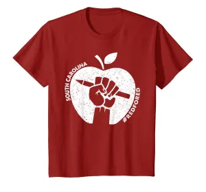 #Redfored South Carolina Red For Ed Teacher Tshirt Gifts