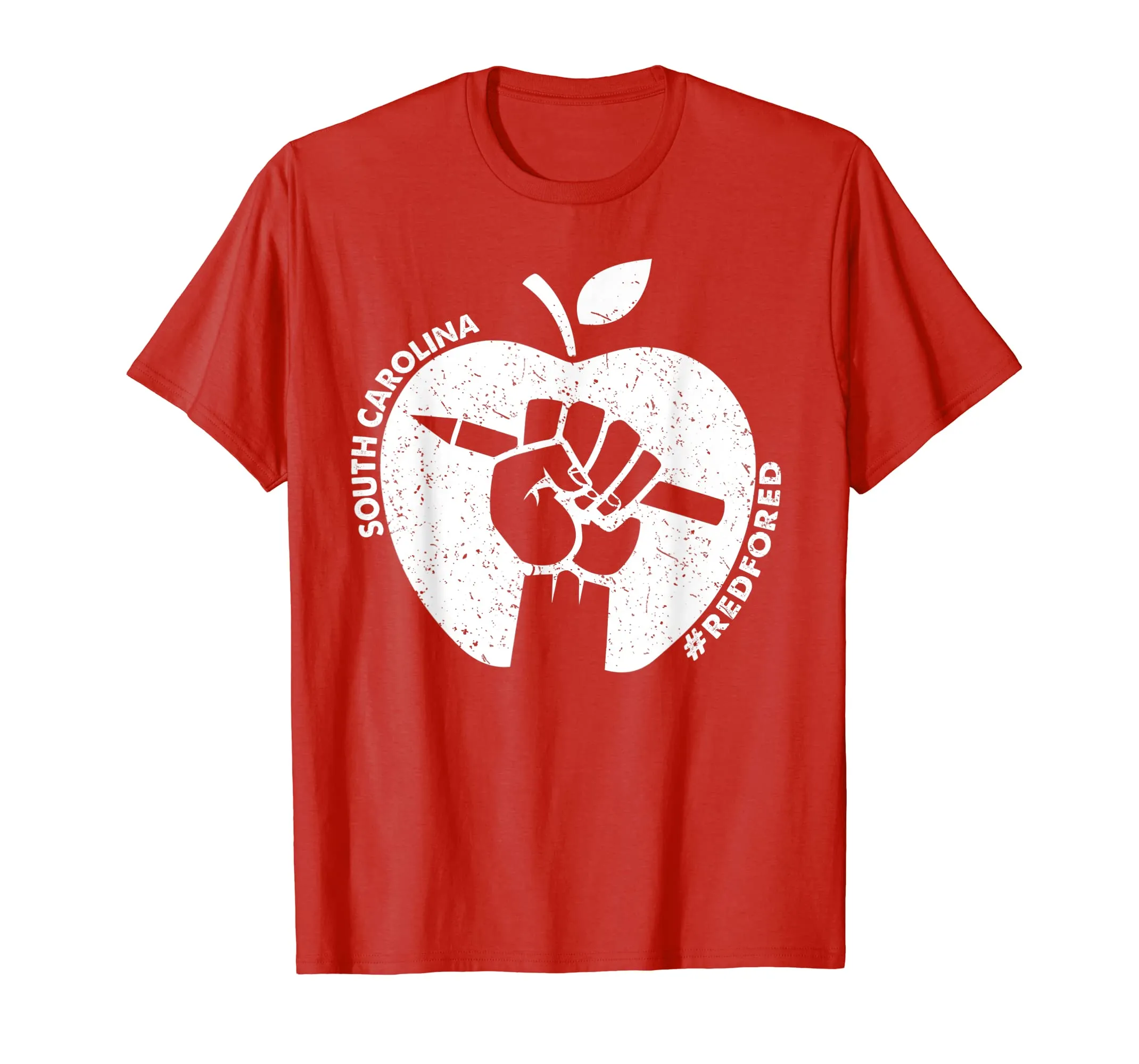 #Redfored South Carolina Red For Ed Teacher Tshirt Gifts